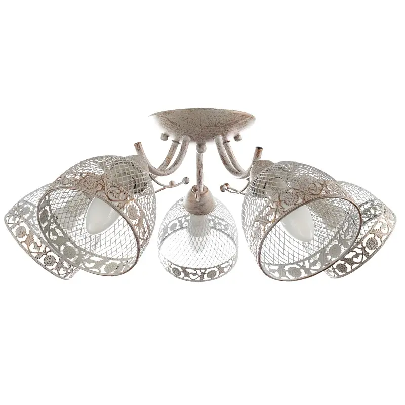 Люстра потолочная Brille в спальню E14 40W GY (BKL-586C/5) - фото 3