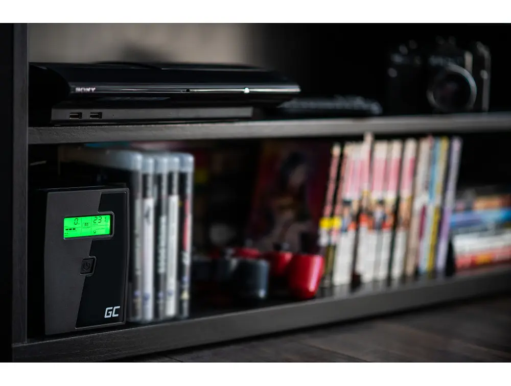 Джерело безперебійного живлення UPS Green Cell 1500 VA 900 W Power Proof - фото 5
