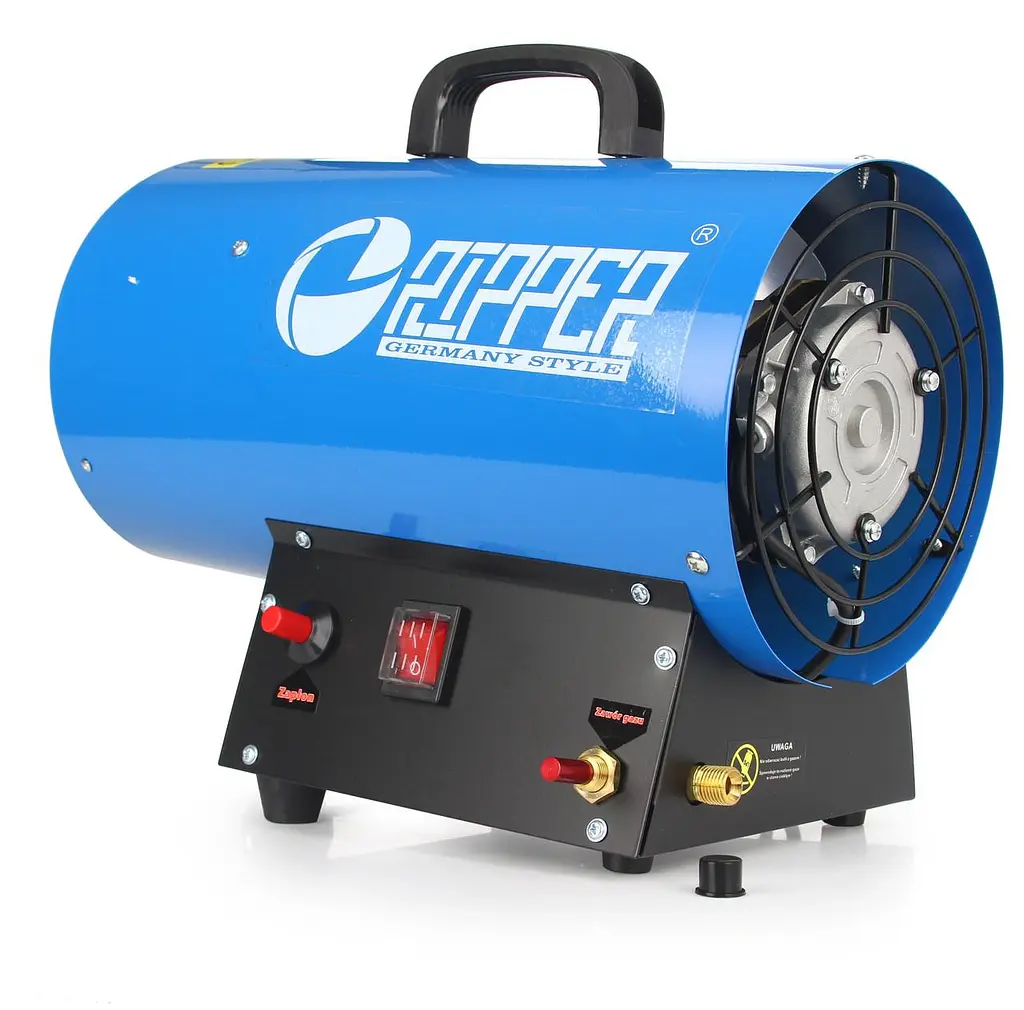 Газова теплова гармата обігрівач RIPPER 20 кВт M80925R + редуктор + шланг - фото 5