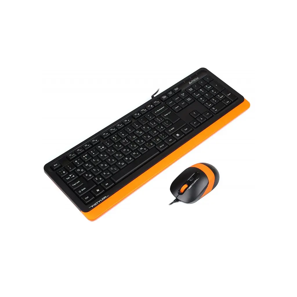 Комплект A4Tech F1010 Orange (4711421943093) - фото 2