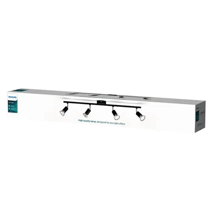 Светильник Philips Limbali bar/tube black 4x50W 230V потолочный/настенный акцентного освещения (929003253401) - фото 2