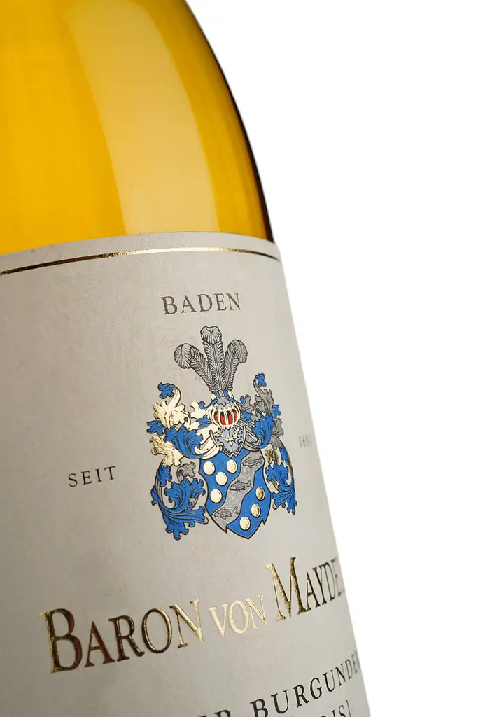 Вино Baron von Maydell Grauer Burgunder, белое, сухое, 13%, 0,75 л (36363) - фото 3