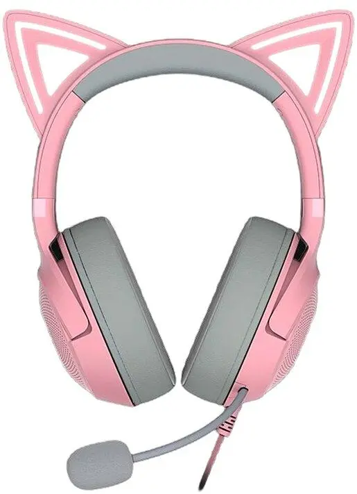 Навушники Razer Kraken Kitty V2 Quartz (RZ04-04730200-R3M1) - фото 4