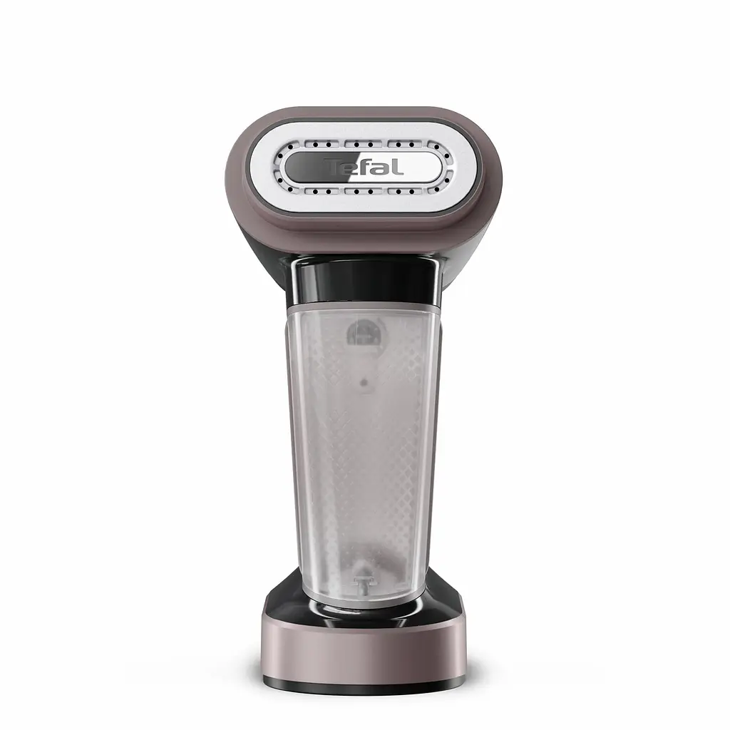 Компактний відпарювач Tefal Pure Force 3 в 1 чорно-рожевий (DT8765E0) - фото 2