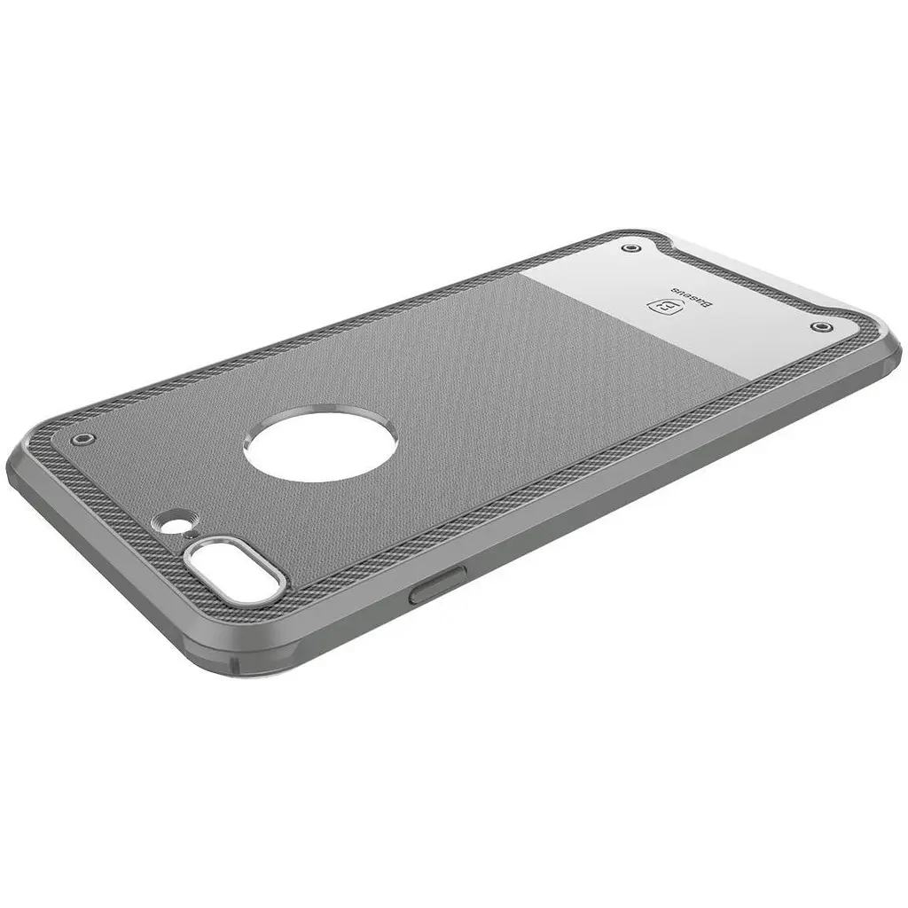 Чехол-накладка Baseus Shield Case iPhone 7 Plus Grey - фото 2