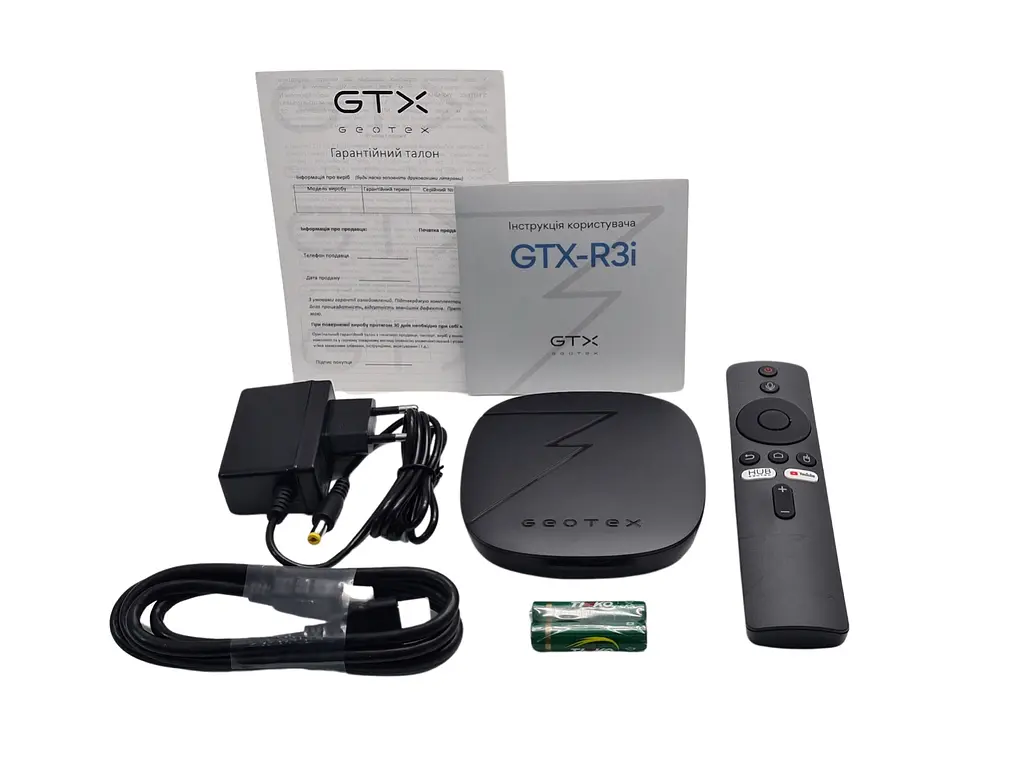 Смарт-ТВ-приставка Android SmartTV Box Geotex GTXR3i - фото 4