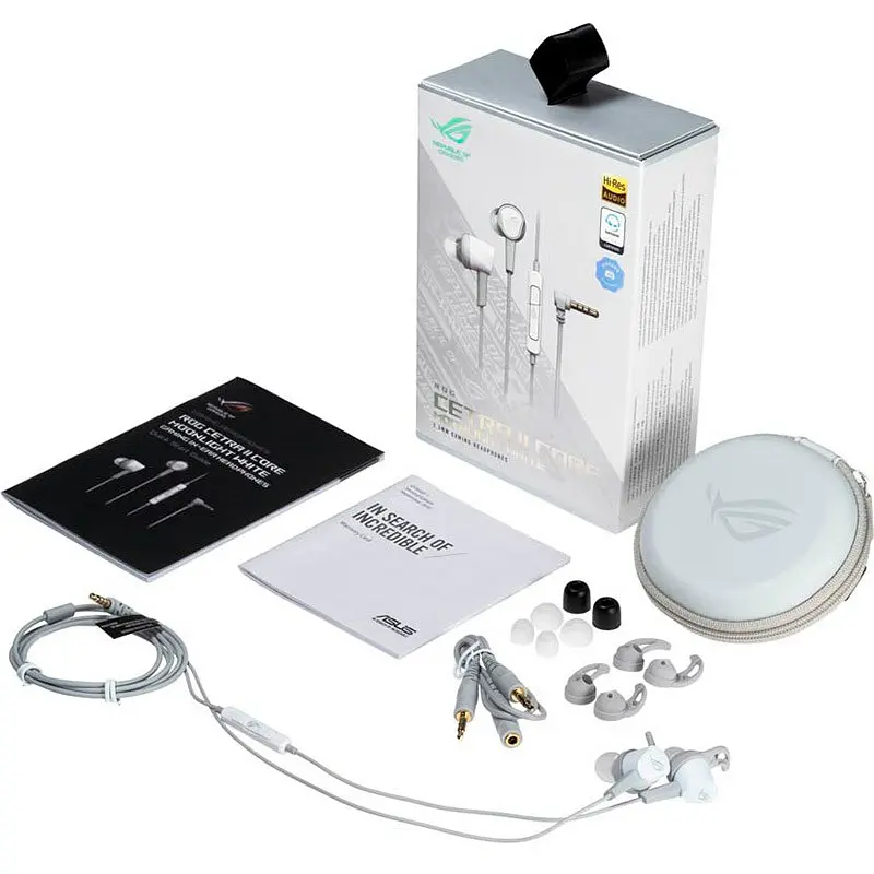 Наушники ASUS ROG Cetra II Core Moonlight White (90YH0360-B2UA00) - фото 3