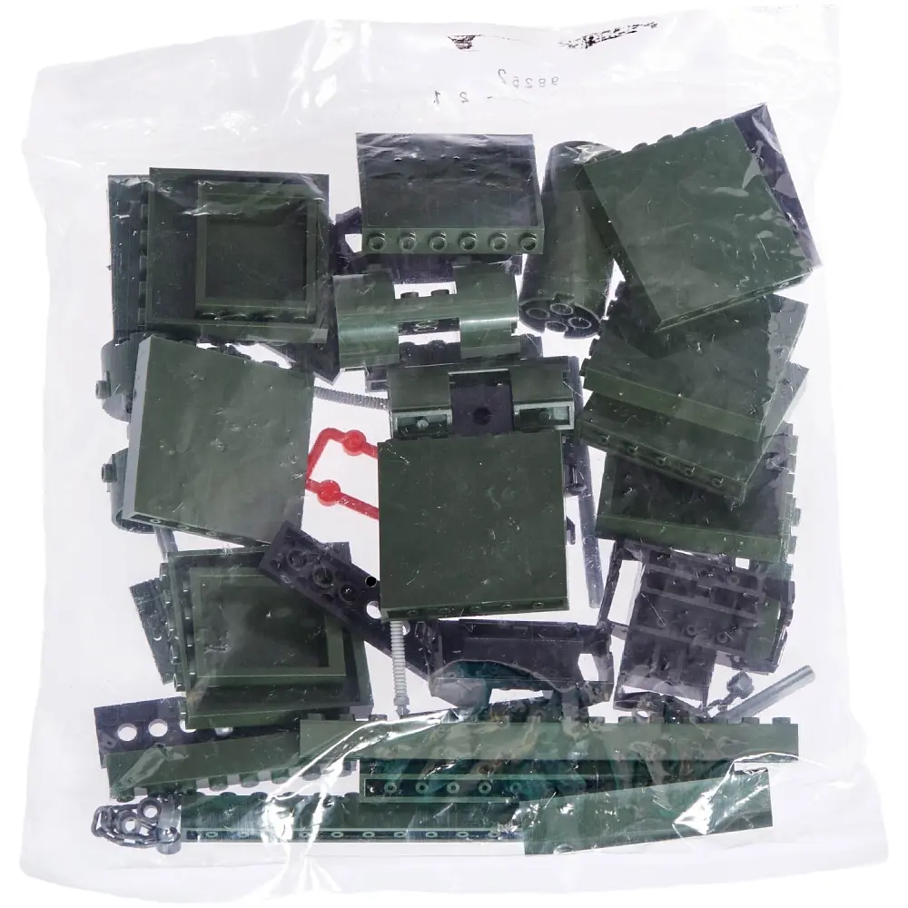 Конструктор Zipp Toys Потяг DF2159 з рельсами, зелений - фото 12