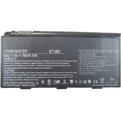 Акумулятор до ноутбука MSI BTY-M6D 7800mAh 6cell 11.1V Li-ion (A47040)