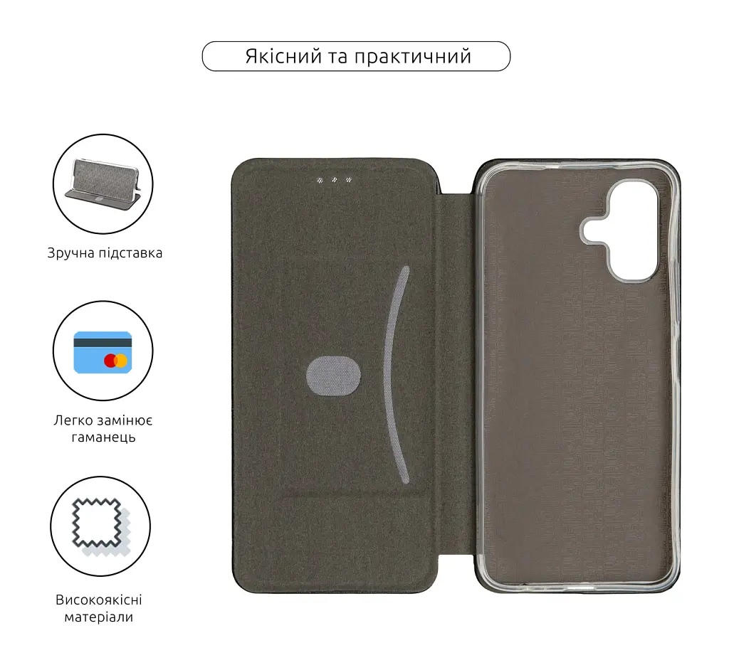 Чохол-книжка ArmorStandart G-Case для Infinix Smart 20 4G Black - фото 3