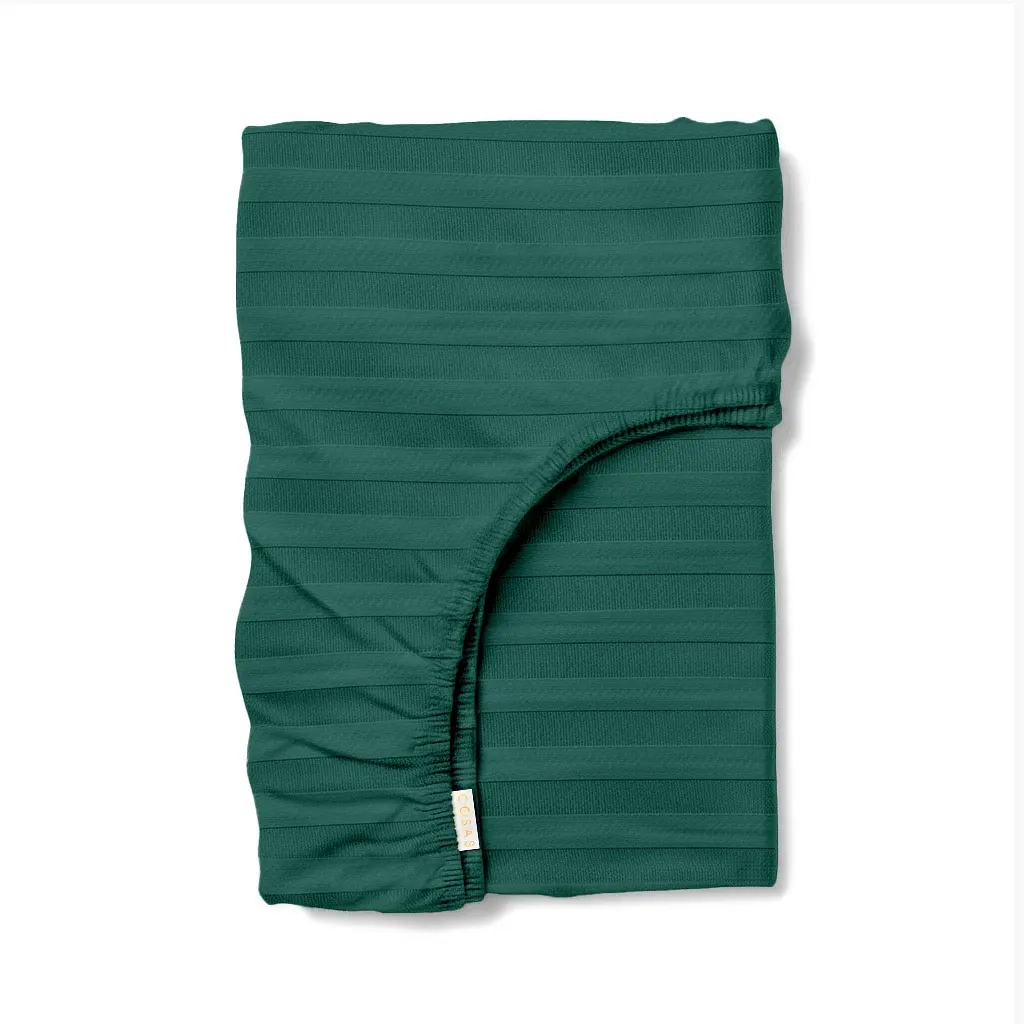 Простирадло на резинці 160х200х30 сатин MALACHITE CS1 COSAS (4822052459188)