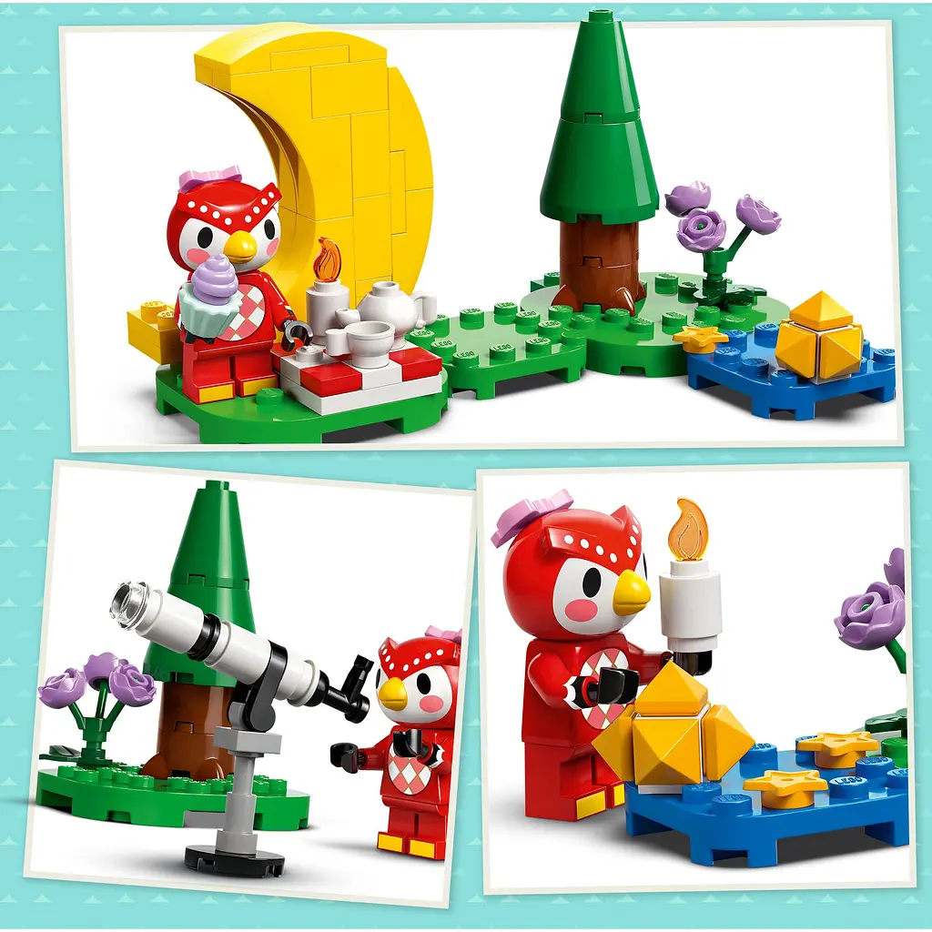 Конструктор LEGO Animal Crossing Наблюдение за звездами из Celeste 78 деталей (77053) - фото 8