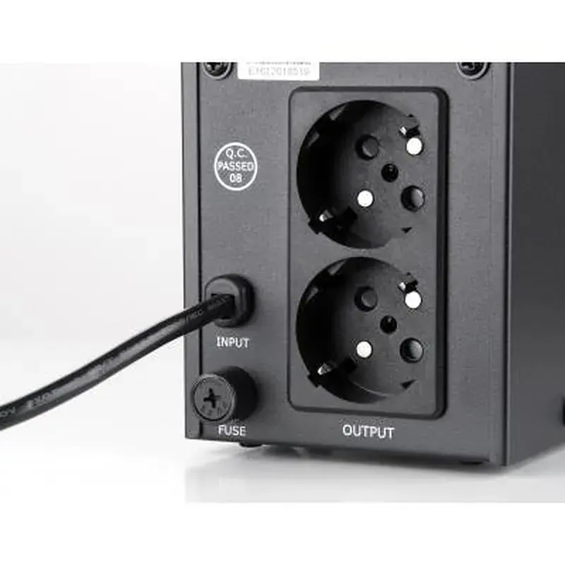 Пристрій безперебійного живлення Vinga LED 800VA metal case (VPE-800M) - фото 5