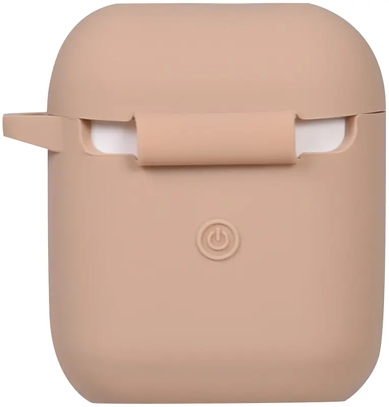 Кейс TOTO 2nd Generation Silicone Case AirPods Brown - фото 2