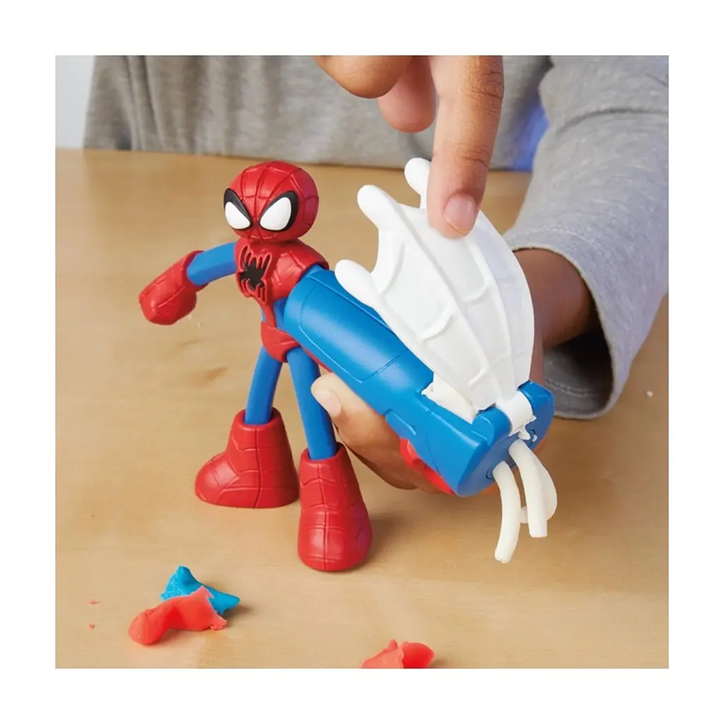 Набір для творчості Hasbro Play-Doh Marvel Пригоди героїв з масою для ліплення (G0333) - фото 8