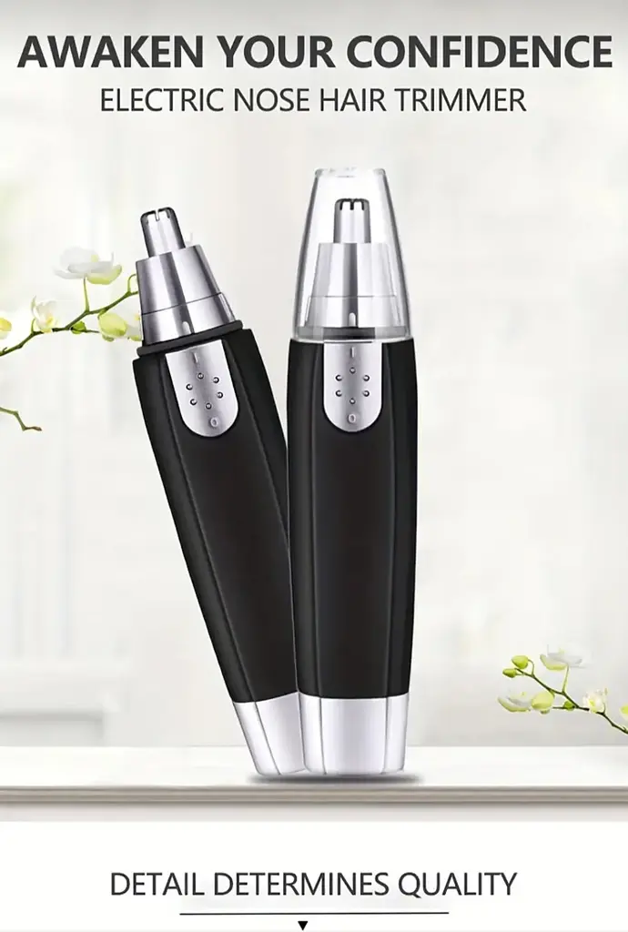 Электрический триммер для носа, шеи, ушей и бровей для мужчин и женщин - фото 10