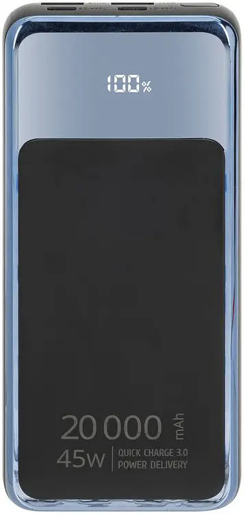 Портативний акумулятор (УМБ) RivaCase Rivapower VA1075 20000 mAh 45W