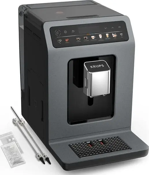 Кофемашина автоматическая Krups Evidence Hot & Cold EA898GF0 Gray UA - фото 3