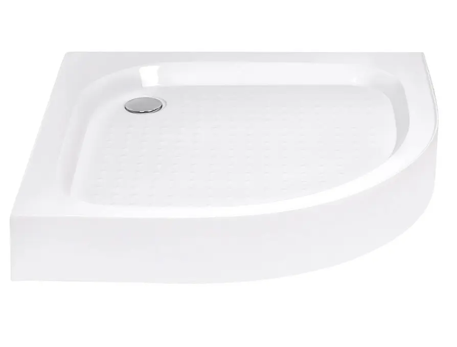 Душовий бокс Lidz Tani SB100x100.SAT.LOW.GR, низкий, скло тоноване 4 мм + стінки (LTSB100100SATLOWGR) - фото 9