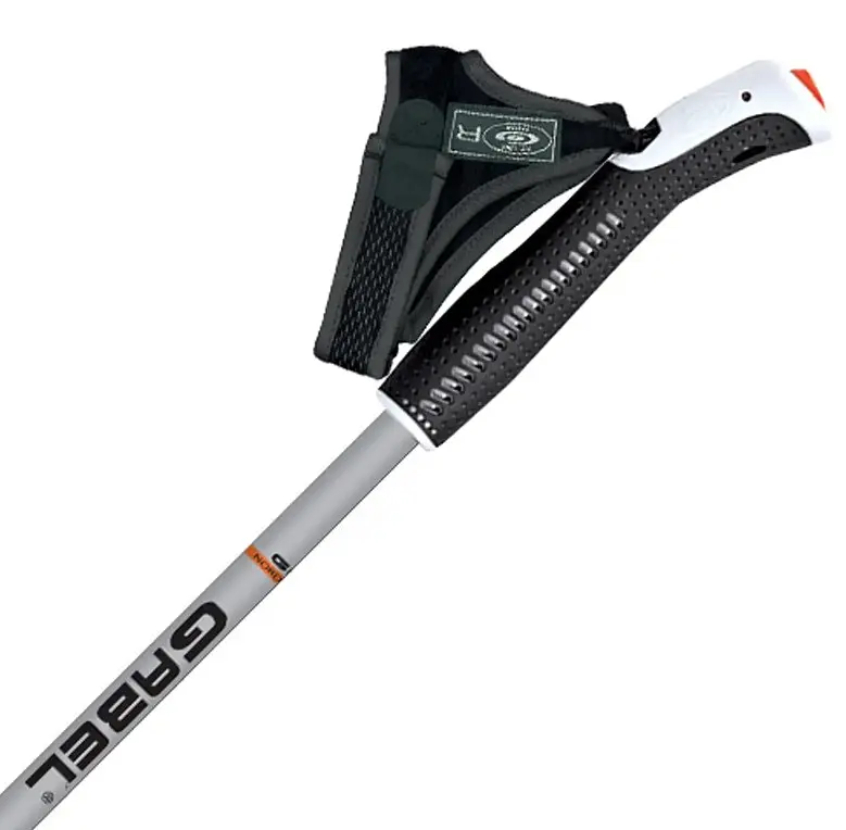 Палиці для скандинавської ходьби Gabel X-1.35 Black/Orange 125 (7008361141250) (DAS301689) - фото 2