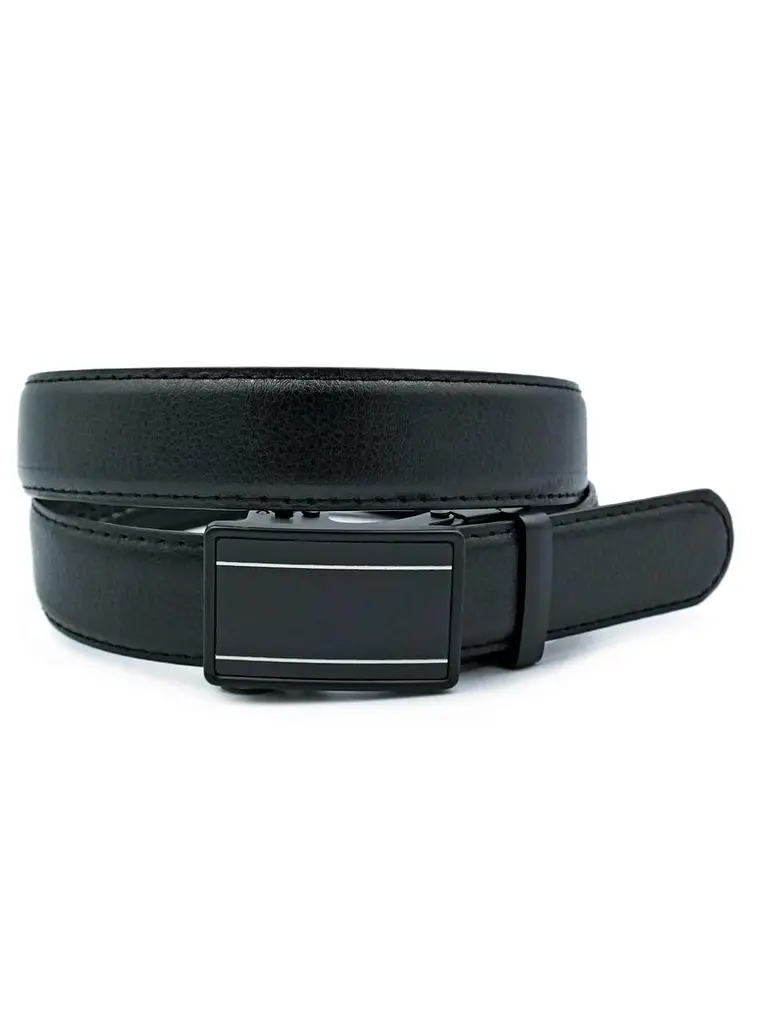 Дитячий ремінь Weatro 2,8 х 80 см Чорний dtsk-28mm-kz-009 (dtsk-28mm-kz-009) - фото 3