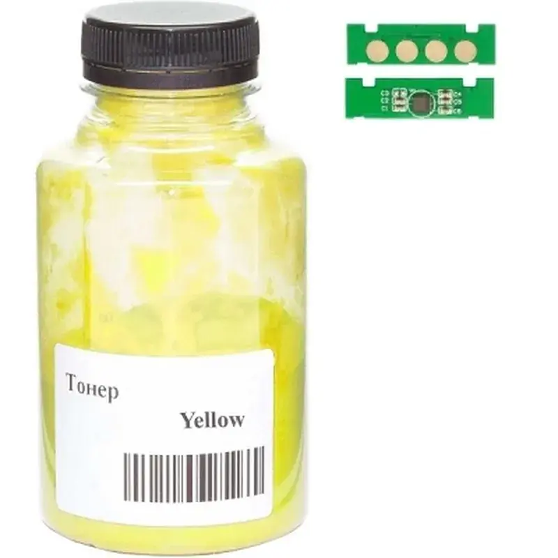 Тонер HP CLJ 150/178/179 chip 25г Yellow АНК (50000247)