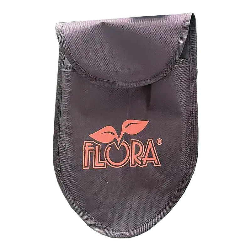 Лопата саперна складна 205×150×580мм 0.95кг з чохлом FLORA (5049864) - фото 2