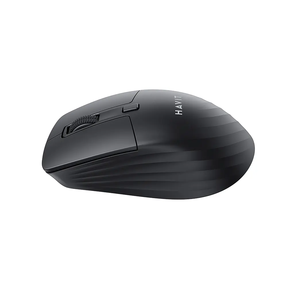 Бездротова миша дворежимна HAVIT MS58WB Black (2.4GHz + BT) HAVIT (28945-000) - фото 2