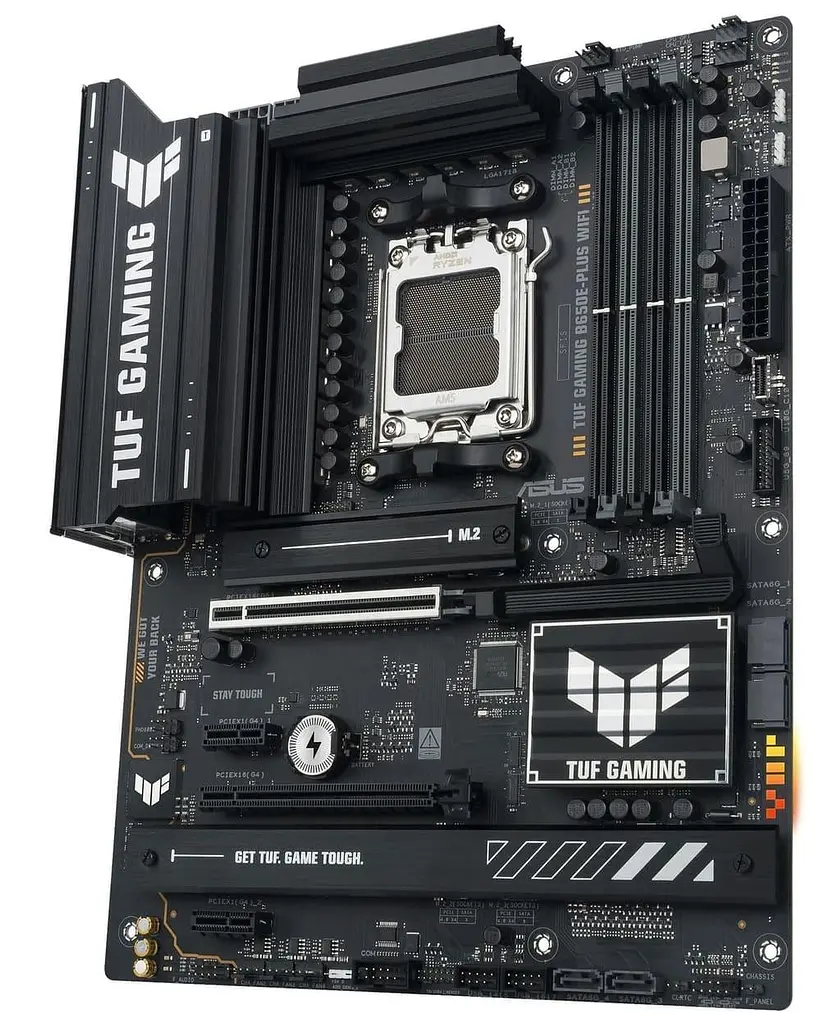Материнська плата ASUS TUF GAMING B650E-PLUS WIFI (TUF GAMING B650E-PLUS WIFI) (Socket AM5, AMD B650, ATX) - фото 3