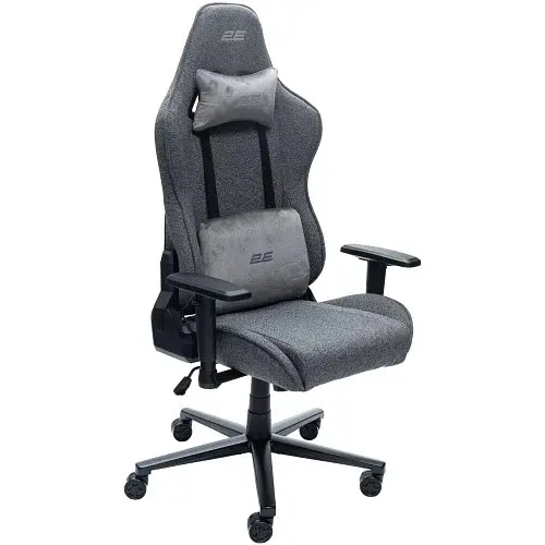 Ігрове крісло GAMING BUSHIDO Lite, Dark Grey 2E teh0033846 - фото 2