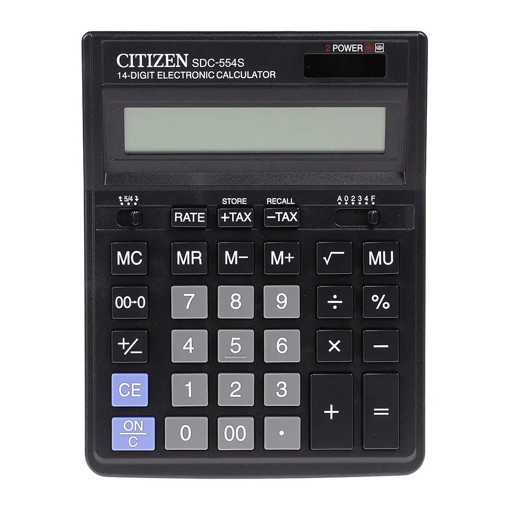 Калькулятор Citizen SDC-554S - фото 2