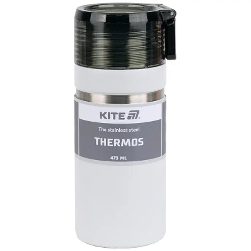 Термос Kite 473 мл белый (K25-320-1)