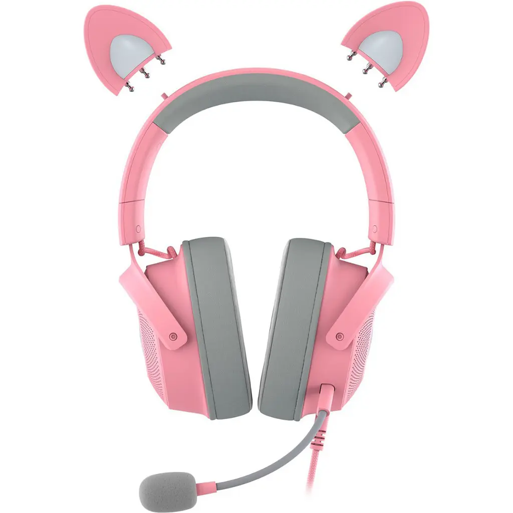 Ігрові навушники Razer Kraken Kitty V2 PRO Quartz (RZ04-04510200-R3M1) [121917] - фото 3