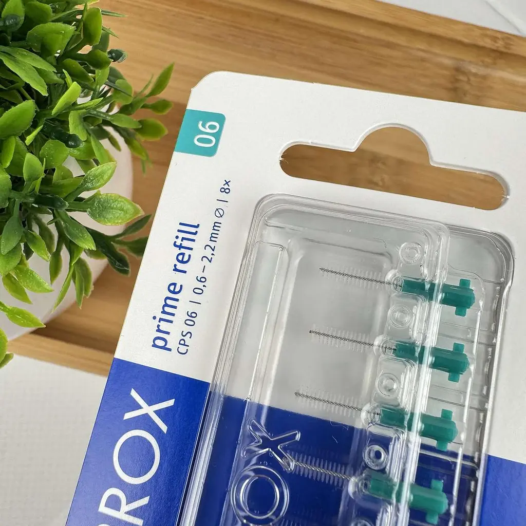 Набір міжзубних йоржиків Curaprox Prime Refill CPS 06 (без тримача), 8 шт - фото 3