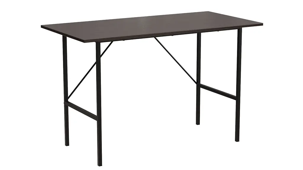 Стол письменный Line Тайм Ferrum-decor 750x1200x600 Черный металл ДСП Венге Магия 16 мм (FRD-106162) - фото 6