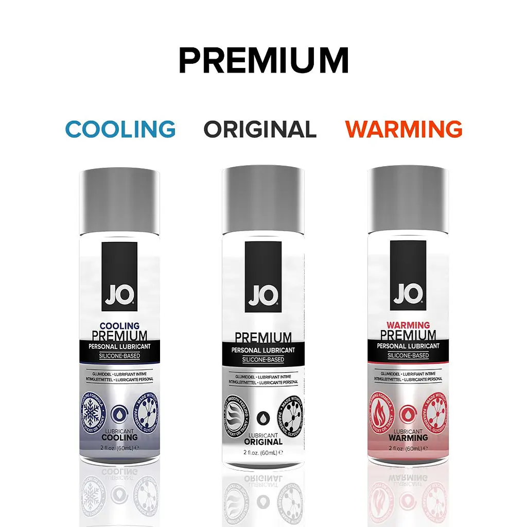 Розігрівальний лубрикант на силіконовій основі JO PREMIUM — WARMING (30 мл) - фото 5