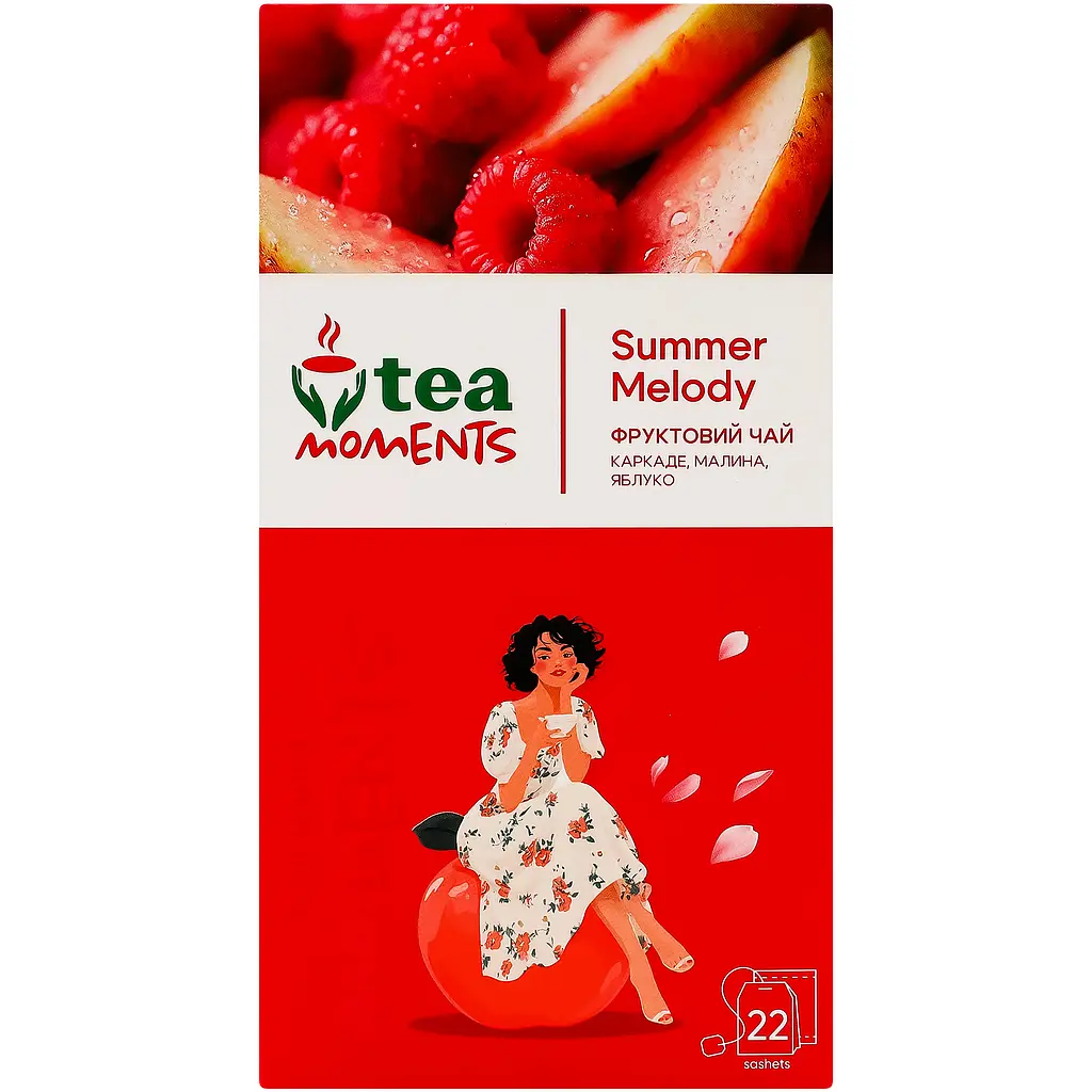 Чай Tea Moments Summer Melody 22 шт. x 1.6 г - фото 2