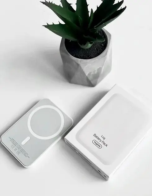 Внешний аккумулятор Magsafe Battery Pack 5000 mAh Wireless Portable Charger для iPhone - фото 7
