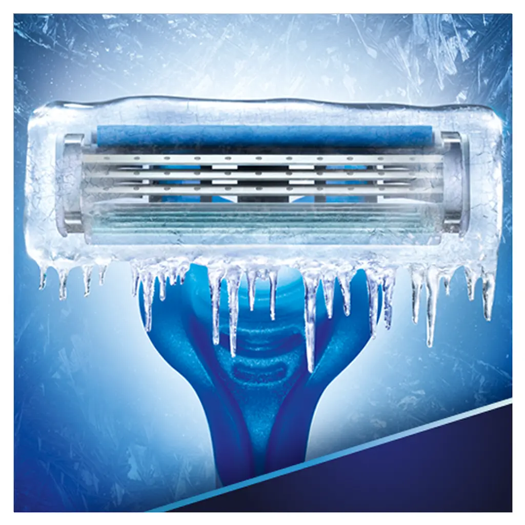Одноразові станки для гоління Gillette Blue 3 Cool 6 шт. - фото 7