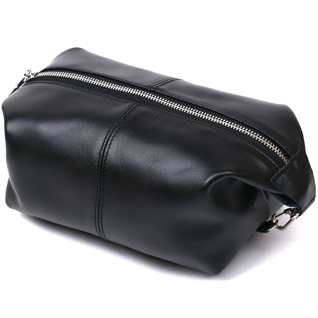 Косметичка кожаная SHVIGEL 17х11х11 см acs0025792 - фото 2