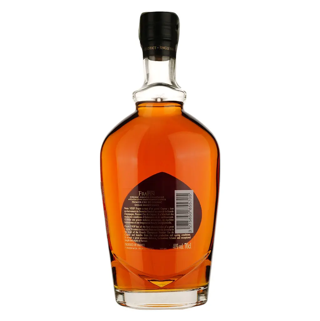 Коньяк Frapin VSOP 40% 0.7 л в дерев'яній коробці (790897) - фото 2