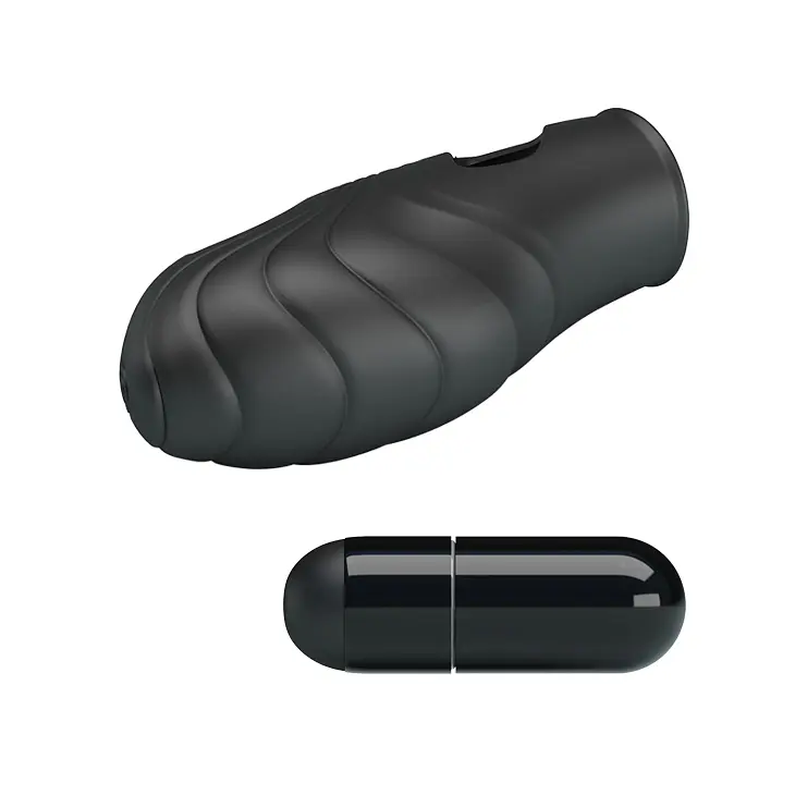 Насадка на палець - Pretty Love Lich Finger Vibrator Black - фото 6