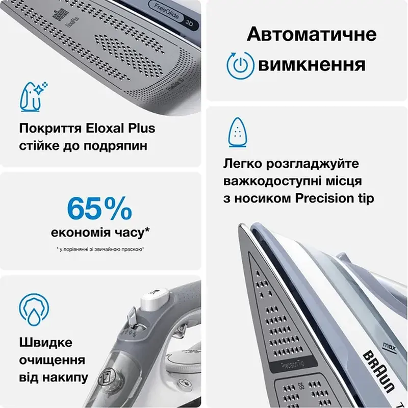 Праска BRAUN SI 5078 GY - фото 9