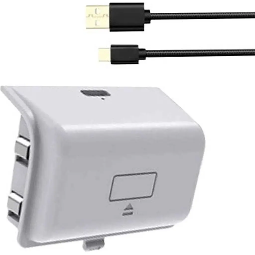 Акумулятор Dobe TYX-0633 для геймпада Xbox Series S/X + кабель USB-C - USB-A White [165583] - фото 2