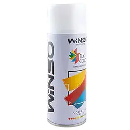 Фарба акрилова Winso Spray RAL9010 матовий білий 450 мл - фото 2