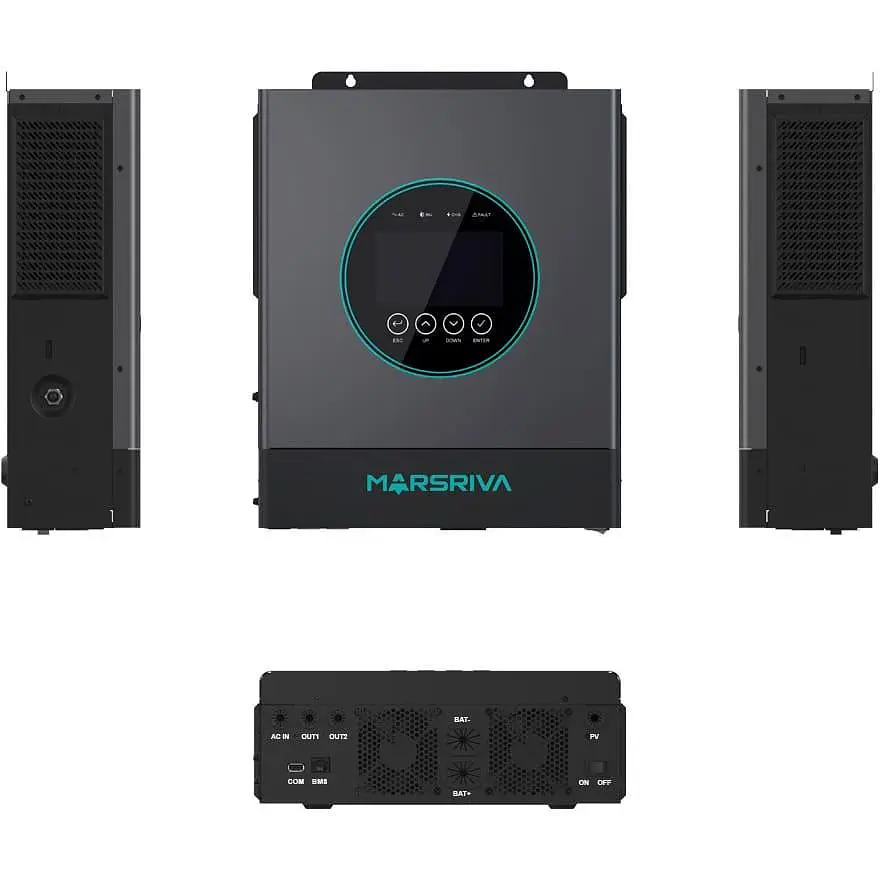 Інвертор Marsriva MR-SPF6.5K-LP1-TL20E, Wi-Fi, 6.5KW (MR-SPF6.5K-LP1-TL20E) - фото 5