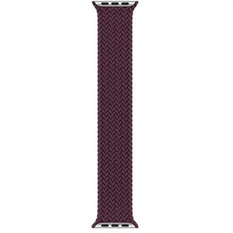 Ремешок CasePro Braided Solo Loop Dark Cherry Size L для Apple Watch 45mm/44mm/42mm - фото 3