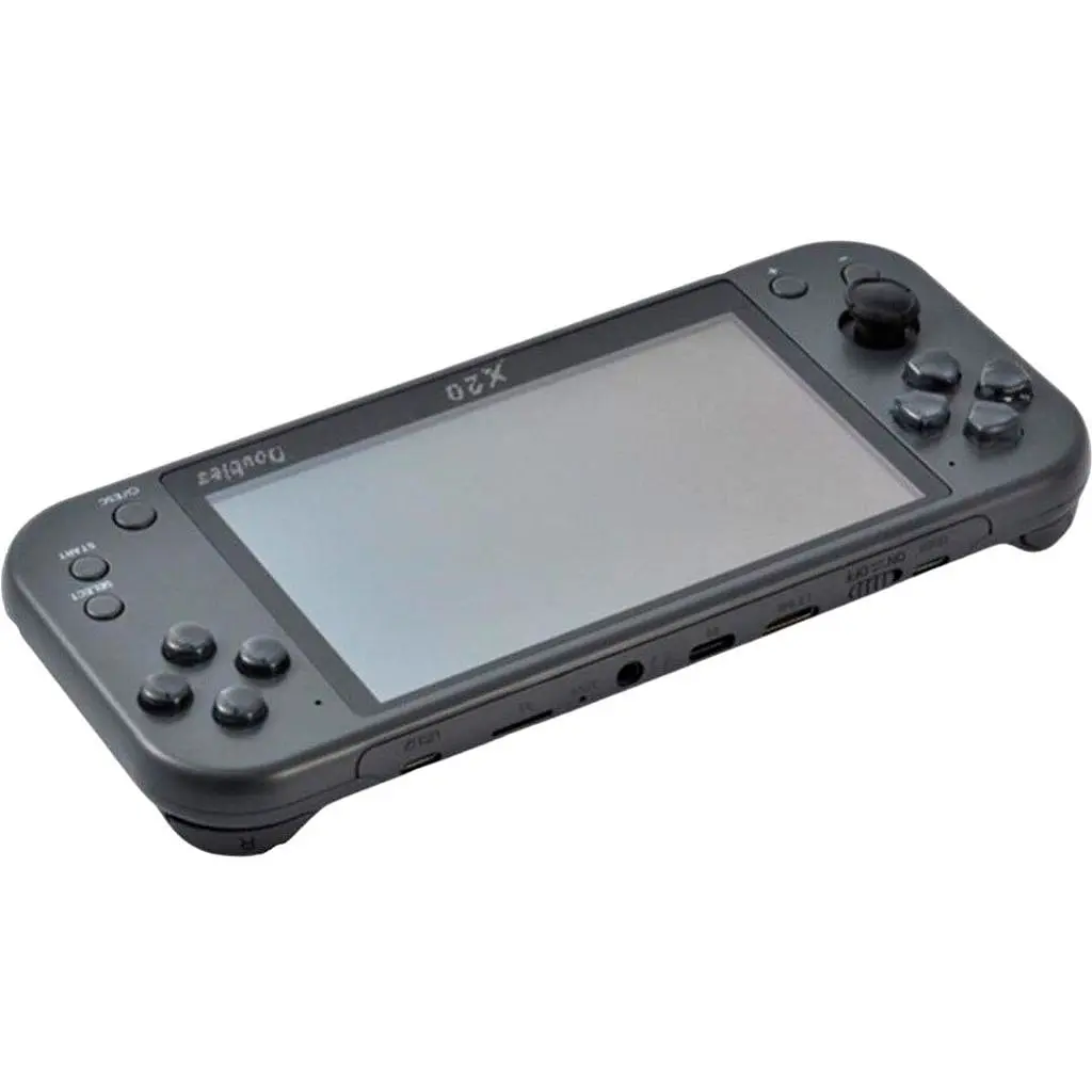 Ретро ігрова приставка Data Frog X20 Doubles 20000 в 1 Grey [112453] - фото 2