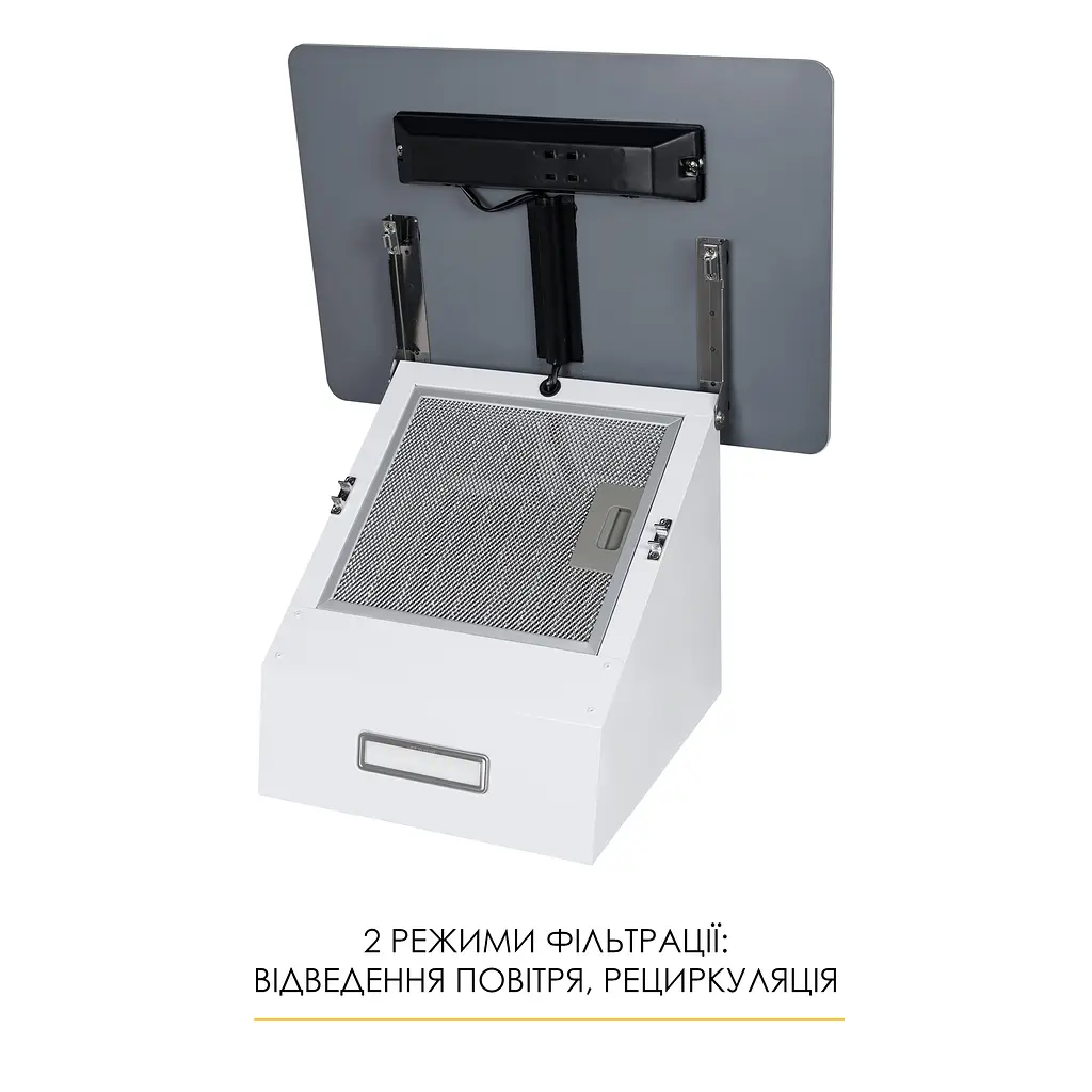 Витяжка декоративна похила WEILOR AURA WDS 53 WHITE - фото 7