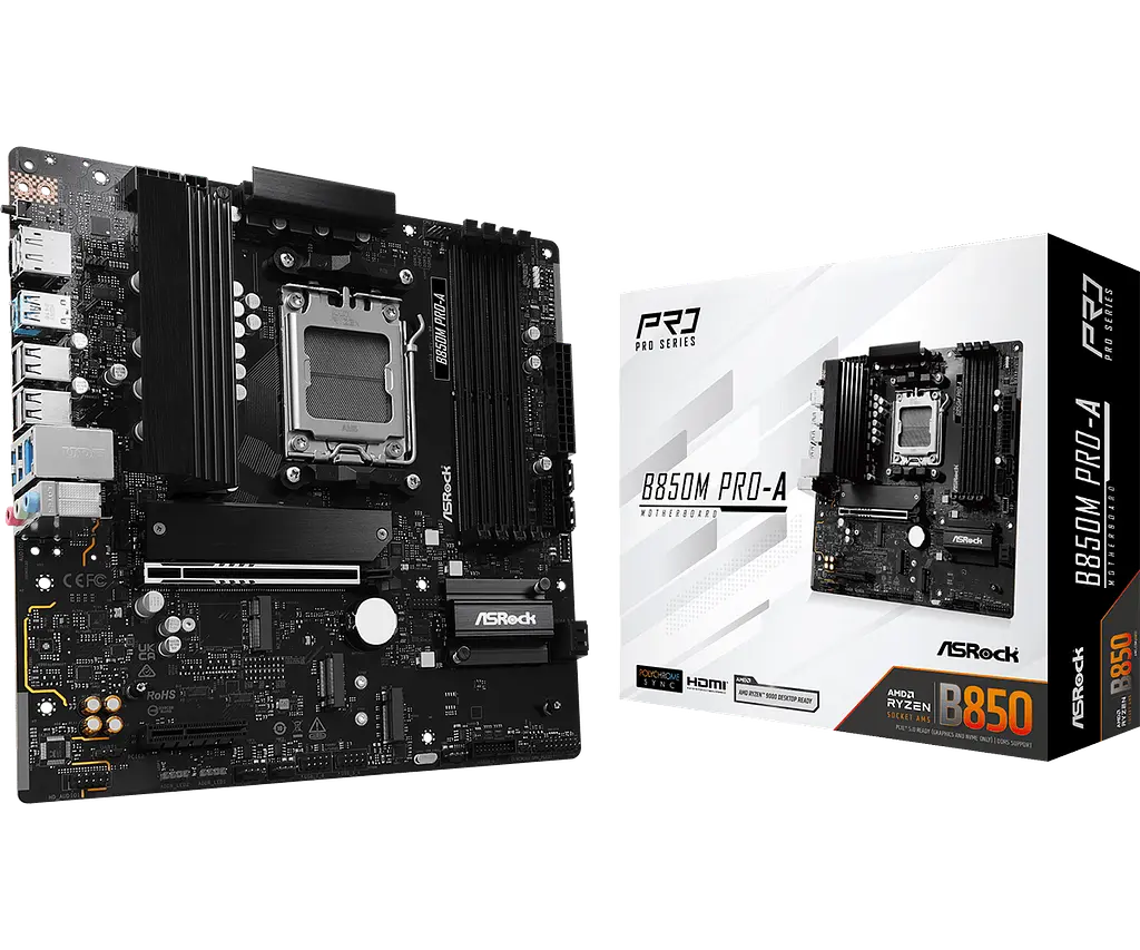 Материнська плата ASRock B850M Pro-A Socket AM5 (B850M Pro-A) - фото 5